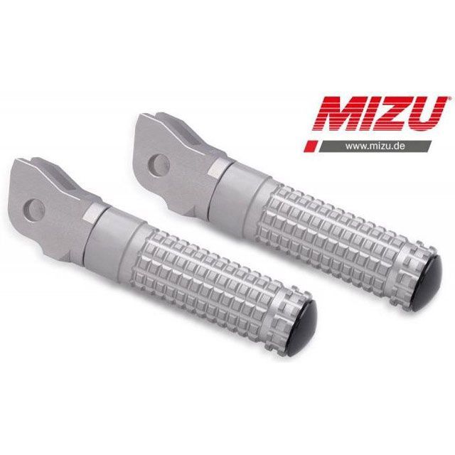 ミズ レーシングフットペグ ABE認可品 シルバー/シルバー ｜ 409TT1110028 YZF R1 mizu_409TT1110028