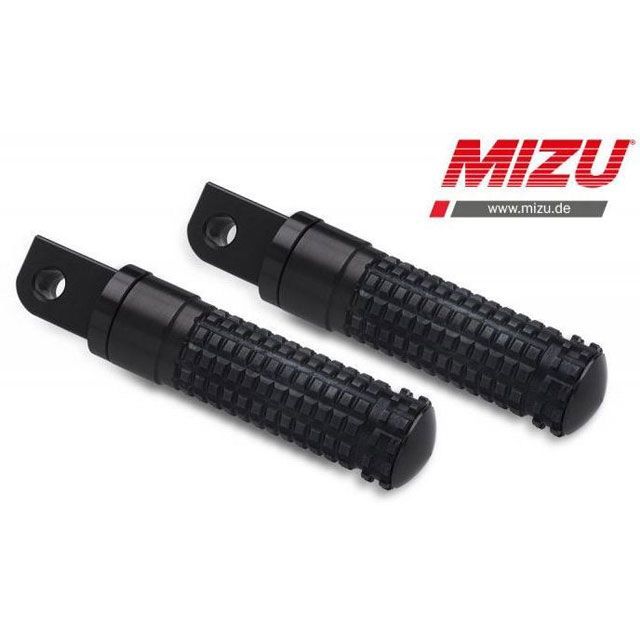ミズ レーシング パッセンジャーフットペグ ABE認可品 ブラック/ブラック ｜ 409SS1120045 mizu_409SS1120045
