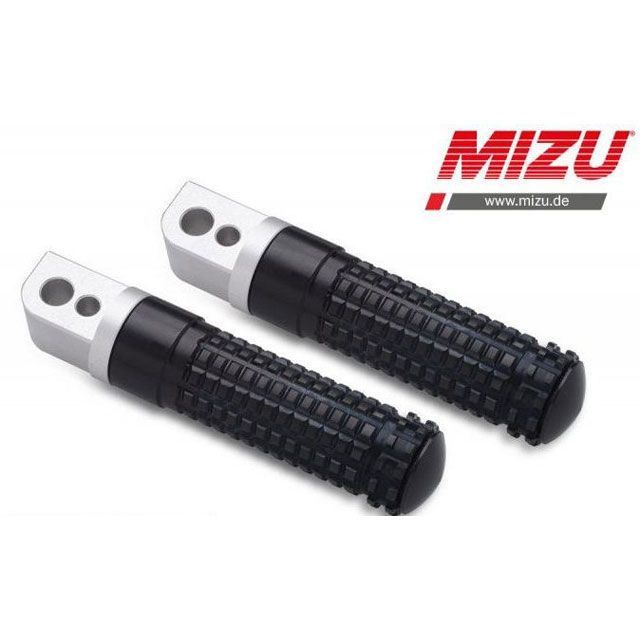 ミズ レーシング パッセンジャーフットペグ ABE認可品 シルバー/ブラック | 409TS1120003 Scrambler 1100 Scrambler 800 mizu_409TS1120003