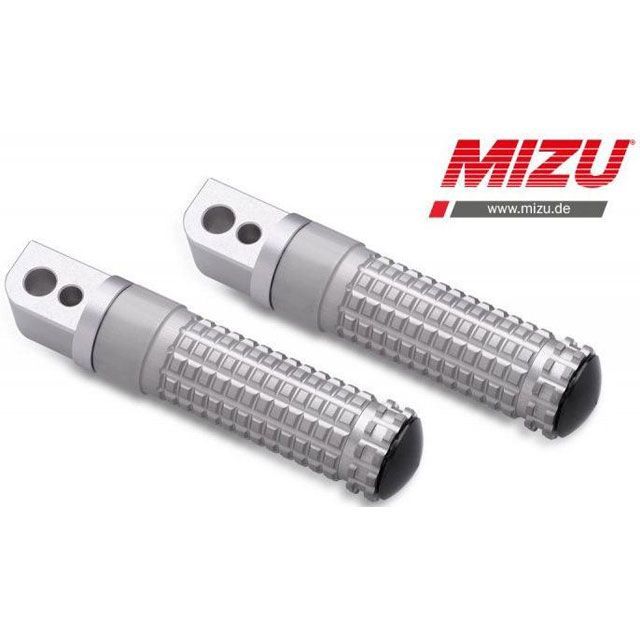 ミズ レーシング パッセンジャーフットペグ ABE認可品 シルバー/シルバー ｜ 409TT1120006 mizu_409TT1120006 14,160円