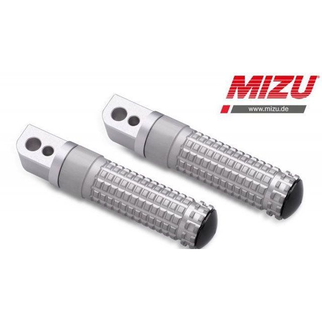 ミズ レーシング パッセンジャーフットペグ ABE認可品 シルバー/シルバー ｜ 409TT1120046 G 310 GS G 310 R mizu_409TT1120046｜モトメガネ 店