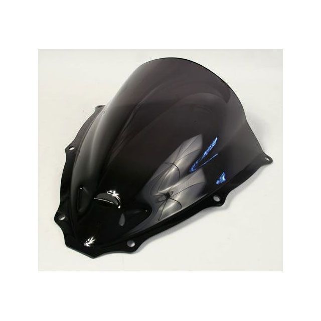S2コンセプト バブルスクリーン Racing ダブルカーブ SUZUKI GSX-R600 ヒューム ｜ BS759FU-GSX-R600 GSX-R 600 s2_bs759fu-gsx-r600-06-07-smoke｜モトメガネ 店