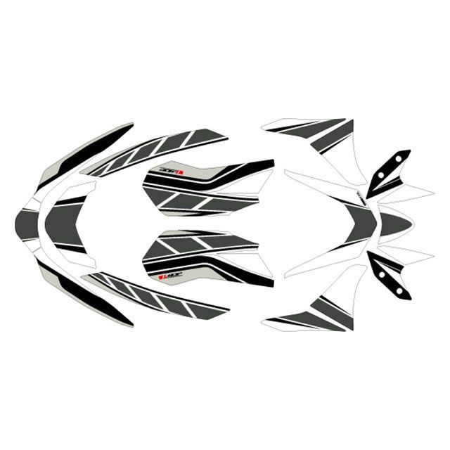 【メーカー直送】エムディーエフ NMAX 125/155（2021-2024）グラフィックキット ストロボモデル（グレー） NMAX 155 NMAX 125 タイプ コンプリートセット M21NMAX-D-GY-ALL