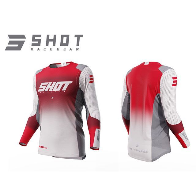 SHOT RACE GEAR ジャージ ULTIMA（レッド） サイズ 2XL A08-12A1-A04-12｜モトメガネ 店