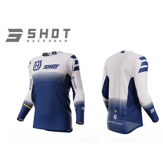 SHOT RACE GEAR ジャージ HUSQVARNA LIMITED EDITION（ブルー） サイズ L A08-12A3-C02-10 9,868円