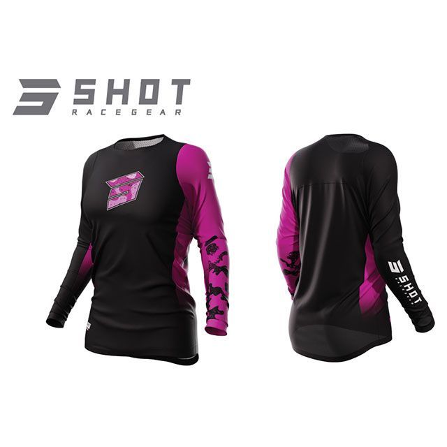 SHOT RACE GEAR ジャージ SHELLY 2.0（ピンク） サイズ S A08-12B7-G02-08