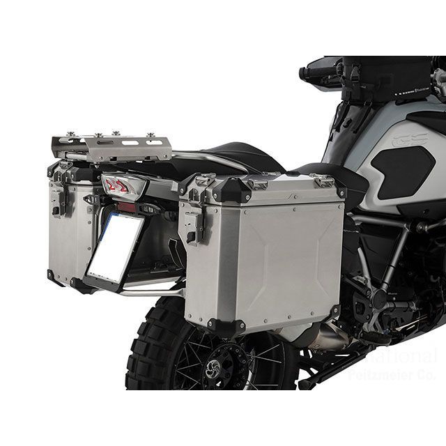 ワンダーリッヒ サイドケース「EXTREME slimLine」LRset（ナチュラルアルミニウム） W30167-600