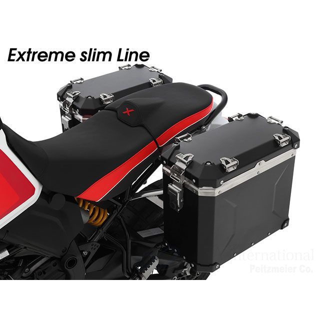 ワンダーリッヒ サイドケース「EXTREME slimLine」LRset（ブラック） W70610-102
