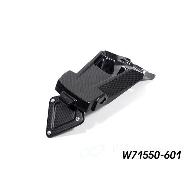 ワンダーリッヒ カーボンライセンスプレートホルダー W71550-601