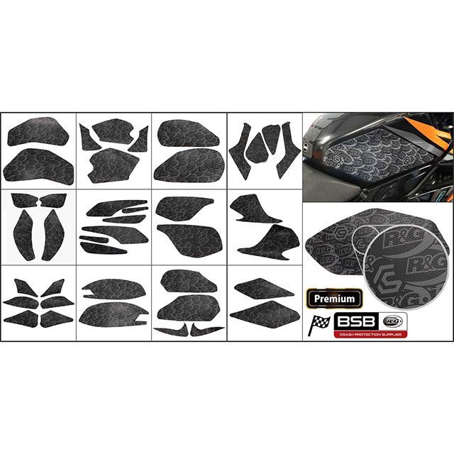 アールアンドジー レースグリップ 2 grip kit Street Triple765RS RG-RACEGRIP829BL｜モトメガネ 店