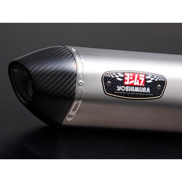 ヨシムラ 機械曲R-77Jサイクロン EXPORT SPEC 政府認証 SSF（サテンフィニッシュカバー） FORZA 110A-47C-5130