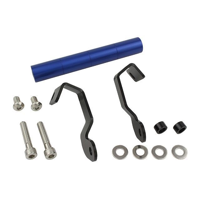 ポッシュフェイス 車種専用 スマートフォンホルダーマウントステー（ブルー） GSX-R125 ・087179-01 6,355円