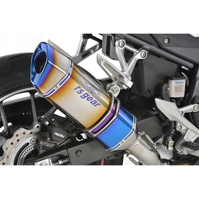 アールズギア GPスペック Slip-On タイプS(チタンドラッグブルー) CBR400R GH41-T3SD|モトメガネ 店