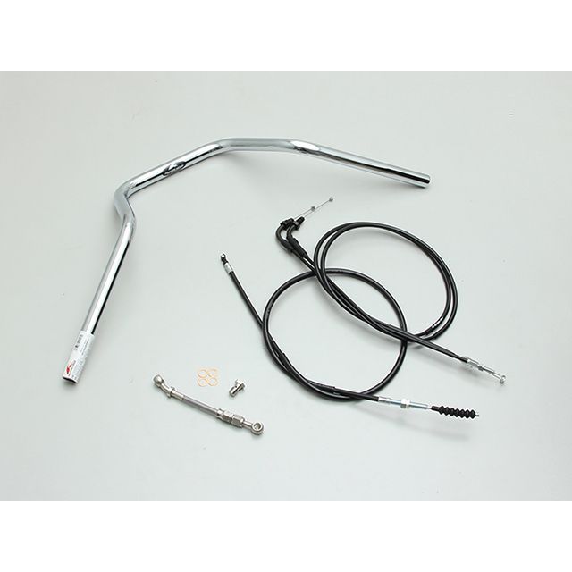 ハリケーン POLICE 4型 ハンドルSET（クロームメッキ） GB350 H040-068C｜モトメガネ 店