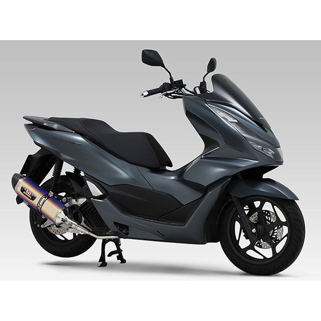 ヨシムラ PCX160(21-22/23)機械曲 R-77S サイクロン(STBC) PCX160 110A-49G-5180B|モトメガネ 店