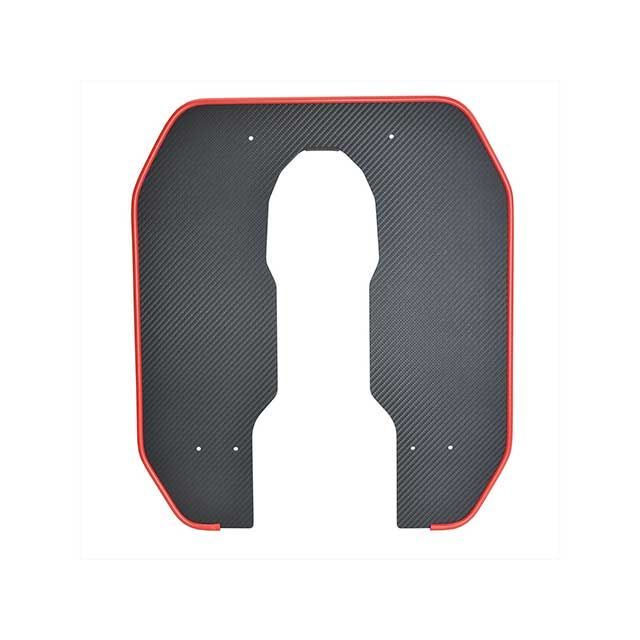 旭風防 AFレッグ風防（ブラック/モール色レッド） ダックス125 DAX-02-R｜モトメガネ 店