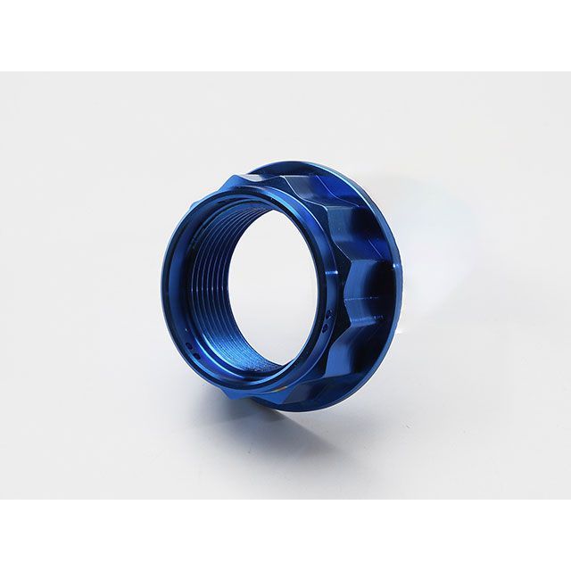 アエラ チタンリアアクスルナット ブルー仕様：30mm AT-DU015 SC｜モトメガネ 店