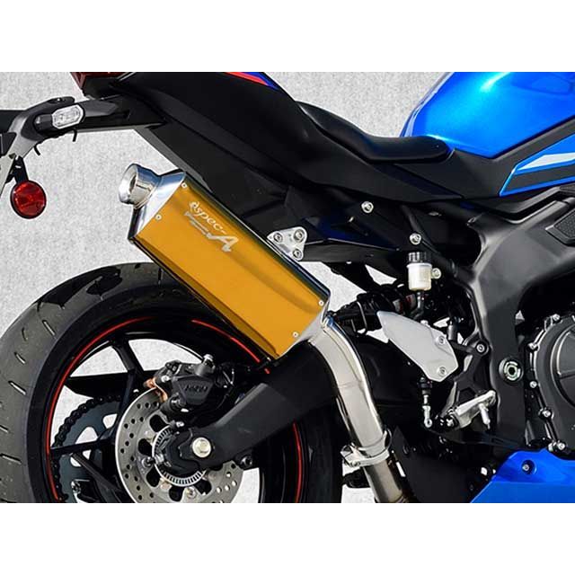 ヤマモトレーシング ZX-4R SLIP-ON UP TYPE-S ゴールド ZX-4R 40408-UPNSG