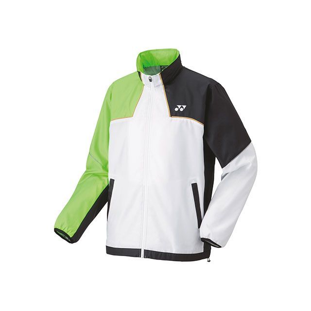 楽天市場】ヨネックス ユニ裏地付ウィンドウォーマーシャツ ホワイト