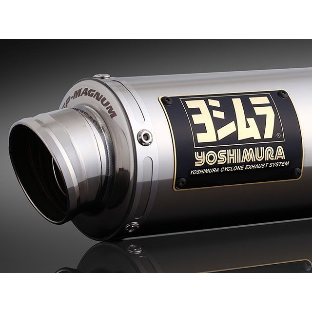 ヨシムラ GIXXER250/SF250(23)機械曲GP-MAGNUM105 サイクロン EXPORT SPEC 政府認証(SS) GIXXER250 GIXXER SF250 110A-12C-5U50|モトメガネ 店