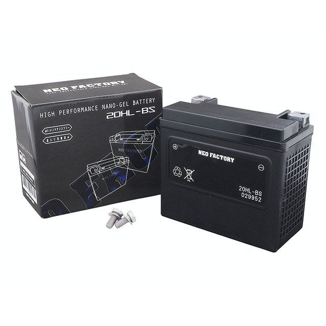 ネオファクトリー ハイパフォーマンスバッテリー 20HL-BS ・029952｜モトメガネ 店 17,460円