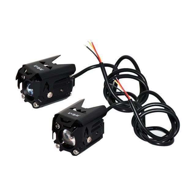マッドマックス 汎用 フォグランプ 12-24V対応 15W 3000LM 発光色切替 2個セット（ホワイト/イエロー） 汎用 MM30-FO002-01