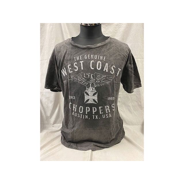 ウエストコーストチョッパーズ イーグル 半袖Tシャツ（ブラック） サイズ 2XLサイズ 946795-1
