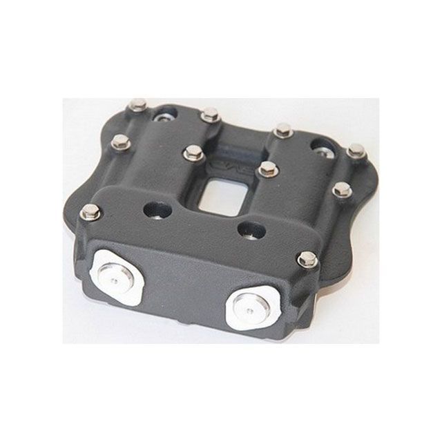 部品屋K&W EMD製 2004‐UP スポーツスター用 XRスタイル ロッカーボックスカバー（ブラック） スポーツスター RCXLI-XR-B