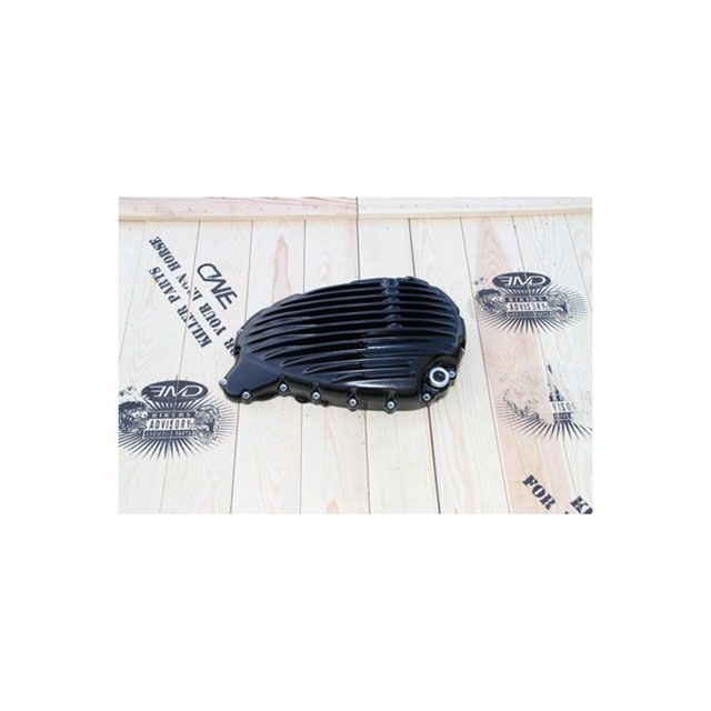 部品屋K&W EMD製 トライアンフ用プライマリーカバー（ブラック） PCTR-R-B
