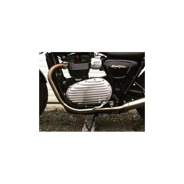 部品屋K&W EMD製 トライアンフ T120用プライマリーカバー(ロウ) トライアンフ(ボンネビル、スラクストン、サンダーバード、スクランブラー、アメリカ、スピードマスターすべてのトライアンフに対応) PCTR12-R-R