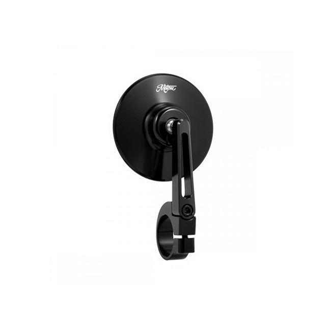 モートーン バーエンドミラー TURISMO 80mm 1個(グロスブラック) MRR004|モトメガネ 店