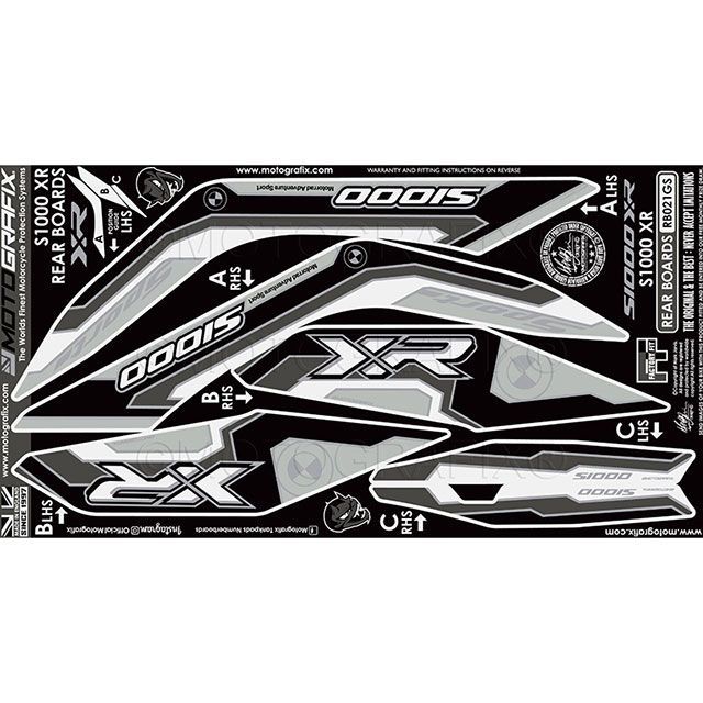 モトグラフィックス ボディパッド リアパッド S1000XR MT-RB021GS｜モトメガネ 店