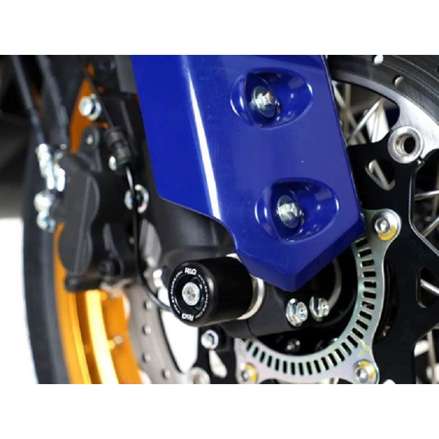 アールアンドジー フォークプロテクター（ブラック） GSX-8S V-Strom800DE RG-FP0277BK