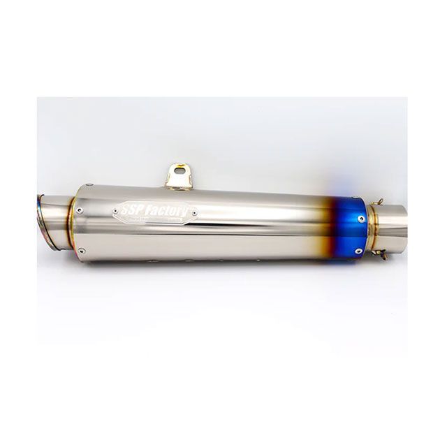 SSP FACTORY ST2チタンサイレンサー（バッフルなし） 汎用 ST2S