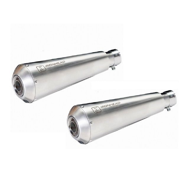 楽天市場】IRONHEAD MOTO GUZZI V7 2022〜 SLIP ON 左右2本出し