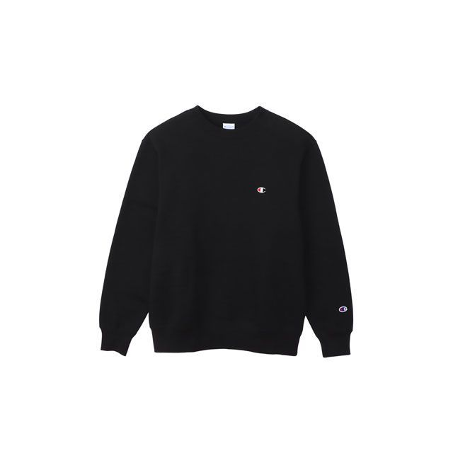 チャンピオン C3-Y037 CREW NECK SWEATS（ブラック） サイズ L C3-Y037