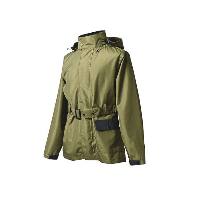ライズ MCR05 バイク用レインコート MICRO（オリーブ） サイズ L MCR05-OLIVE-L