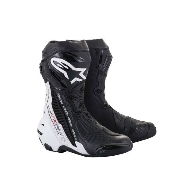 アルパインスターズ SUPERTECH R VENTED（12 BLACK WHITE） サイズ 41（26.0cm） 2220121｜モトメガネ 店 49,601円