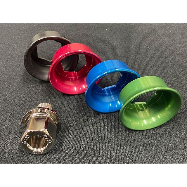 クード ワークススペックボルト＆スライダーコーン（ブラック） WS-B-F001-BK
