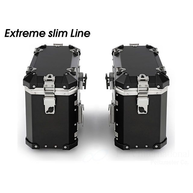 ワンダーリッヒ サイドケース「EXTREME slimLine」左右セット（ブラック） R1300GS R1300GS Adventure W13600-202｜モトメガネ 店
