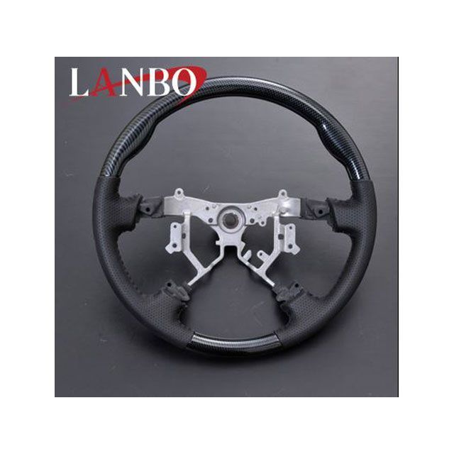 LANBO ステアリング ノーマルグリップ 200ハイエース 3型（カーボン調） LST123
