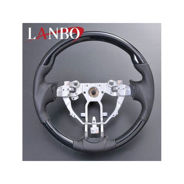 LANBO オリジナルコンビステアリング ガングリップ NV350キャラバンE26 後期（黒木目） LSN012A｜モトメガネ 店 29,057円
