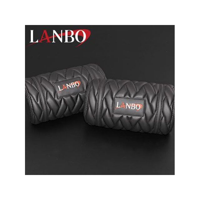 LANBO ネックパッド Type LUXE（ブラック&times;ブラック） LUXE-NP-BK｜モトメガネ 店