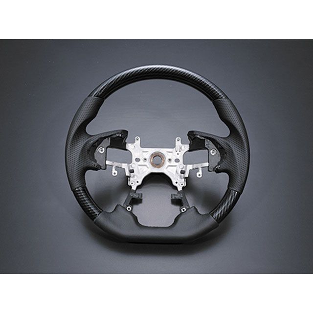 LANBO オリジナルコンビステアリング ガングリップ オデッセイ RC1-4（カーボン調） LSH18D｜モトメガネ 店