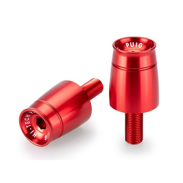 プーチ バーエンド スポーツ（Bar Ends Sport Model）M12/125 カラー レッド 21625R｜モトメガネ 店
