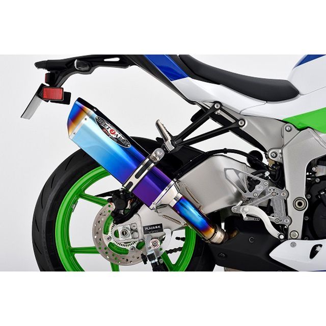 ビートジャパン NASSERT Evolution Type II スリップオンマフラー（メタルブラック） Ninja ZX-6R 0222-KI3-MB｜モトメガネ 店