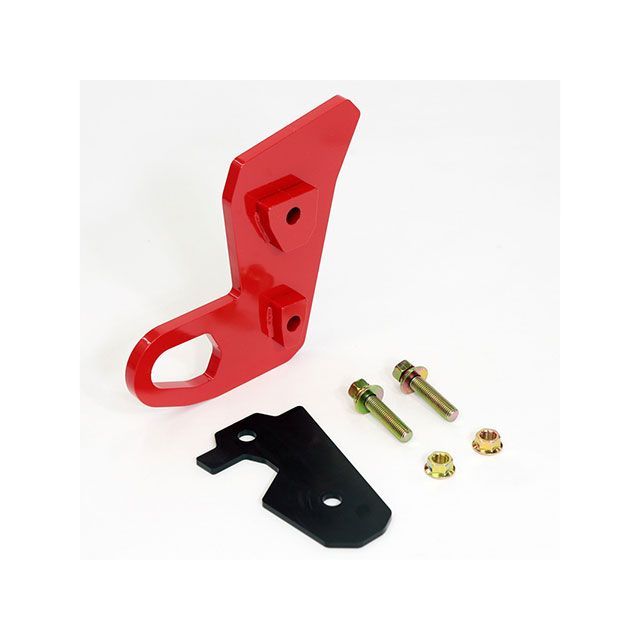 APIO 純正バンパー用 リア 9mm牽引フック(レッド) ・307035|モトメガネ 店