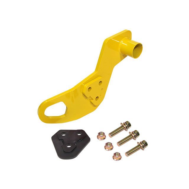 APIO しし狩りバンパー装着車用フロント右牽引フック/9mm厚（イエロー） ・307041R｜モトメガネ 店