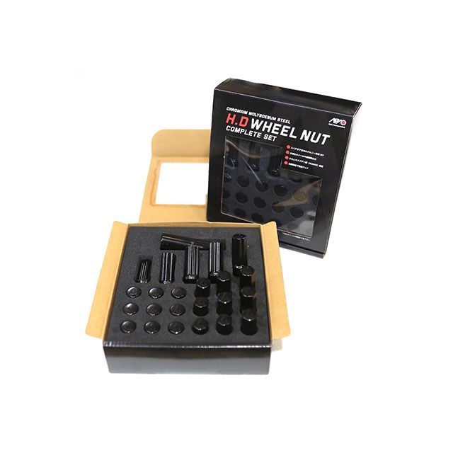 APIO H．D WHEEL NUT COMPLETE SET 50mm ・720002｜モトメガネ 店