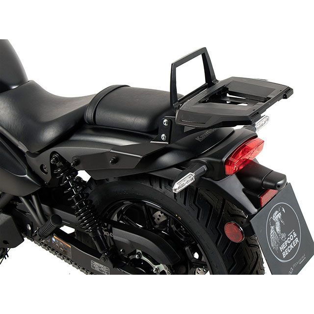 ヘプコ&ベッカー トップケースホルダー アルラック(ブラック) Eliminator 400 Eliminator 500 652-2552-0101|モトメガネ 店